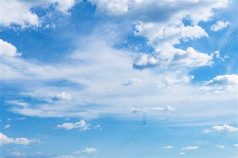 Blue Sky And White Clouds Picture And HD Photos | Free Download On Lovepik