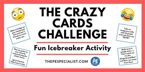 The Crazy Cards Challenge: An Awesome Icebreaker or Team Building ...