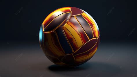 Ilustrasi 3d Sepak Bola Klasik, Sepak Bola, Bola, Bola Sepak Latar Belakang untuk Unduhan Gratis