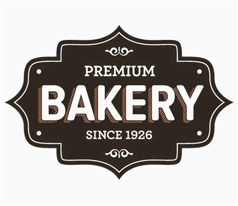 Free download set of vector bakery Logos and Label | Freebies PSD