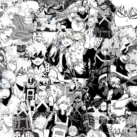 Anime Black And White Collage Wallpapers - Wallpaper Cave