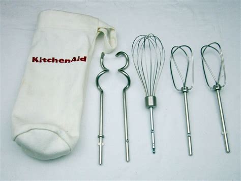 Kitchenaid Hand Mixer 5 Attachments In Canvas Bag #KitchenAid | Kitchen aid hand mixer, Hand ...
