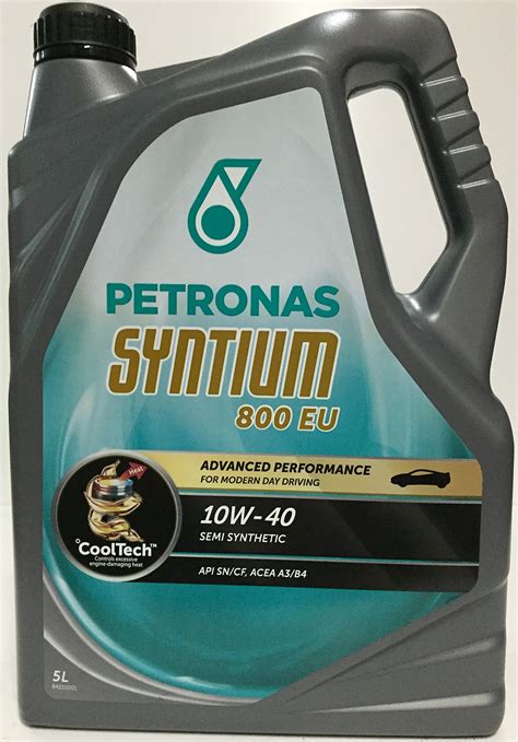 Buy Petronas Lubricants 18165015 Syntium 1000-10W40 Synthetic Motor Oil, 5L Volume Online at ...