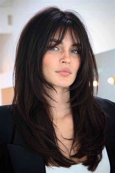 32 Cutest Wispy Bangs on Long Hair to Revamp Your Style | Hair lengths ...