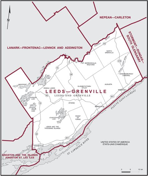 Leeds–Grenville | Maps Corner | Elections Canada Online