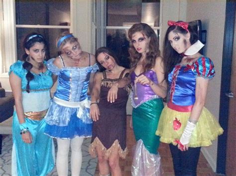 Zombie Disney Princesses Costumes