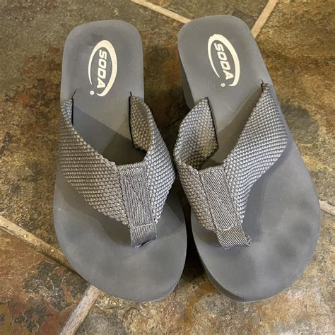 Women's Grey Sandals | Depop