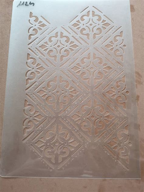 Damask Style Stencil Wall Decor Home Decor Sign Making - Etsy