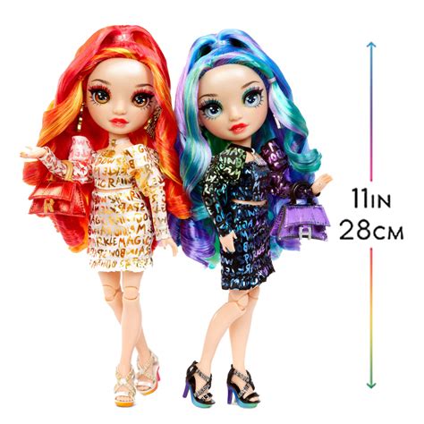 Rainbow High Special Edition Twin Fashion Dolls, Laurel & Holly De'Vio ...