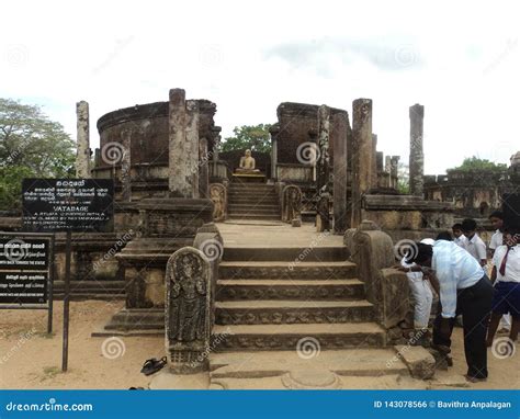 Ruins of the Sacred City in Anuradhapura, Sri Lanka Editorial Photo ...