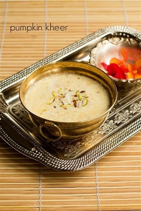 pumpkin kheer recipe | kaddu ki kheer recipe | pumpkin payasam