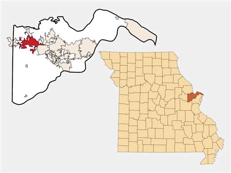 Wentzville, MO - Geographic Facts & Maps - MapSof.net