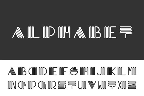 Alphabet set - creative font By ExpressShop | TheHungryJPEG