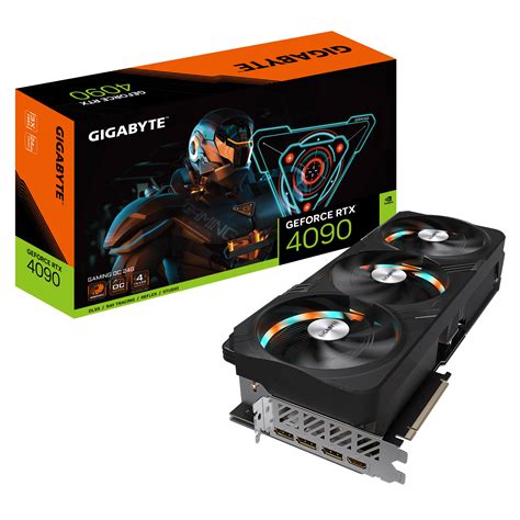 GIGABYTE nVidia GeForce RTX 4090 GAMING OC 24G Video card, PCI-E 4.0 ...