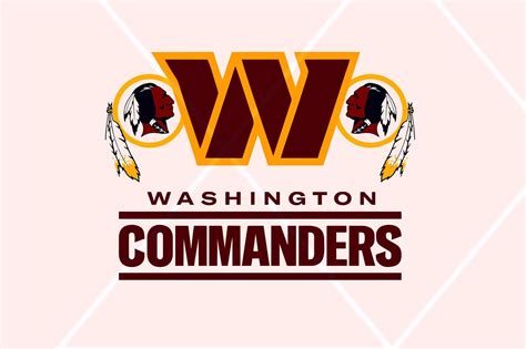 Washington Commanders Digital Design: Svg Png Pdf and Dxf - Etsy Canada