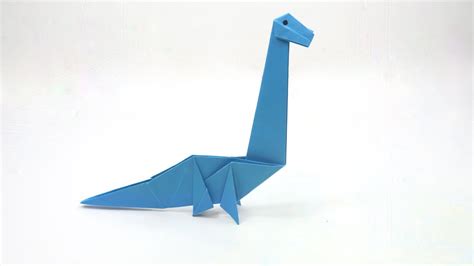 Origami Instructions Dinosaur