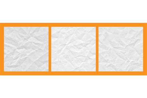 Realistic Crumpled Paper Texture Set Graphic by drawplusmotions ...