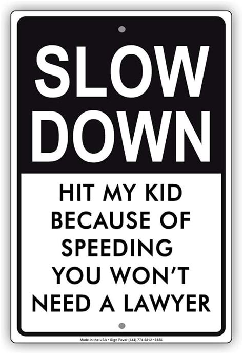 Amazon.com: funny speed limit signs