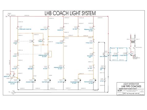 Indian Railway LHB Coach Diagram LHB Lighting System | PDF