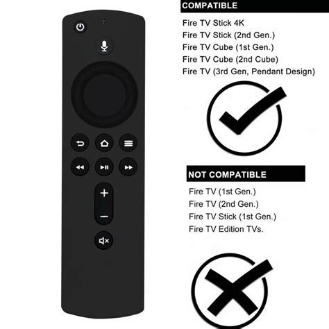 New Remote Control Replace for TV Stick with Alexa Voice Control 2019 - Walmart.com