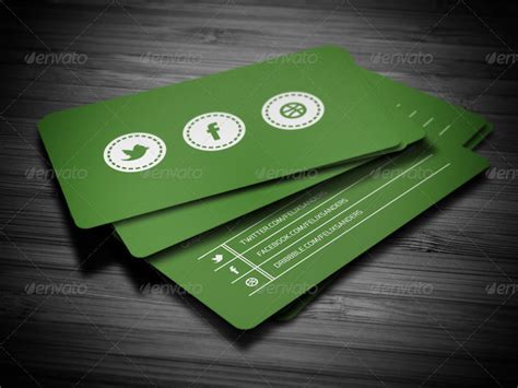 15 + Best Social Business Cards Templates