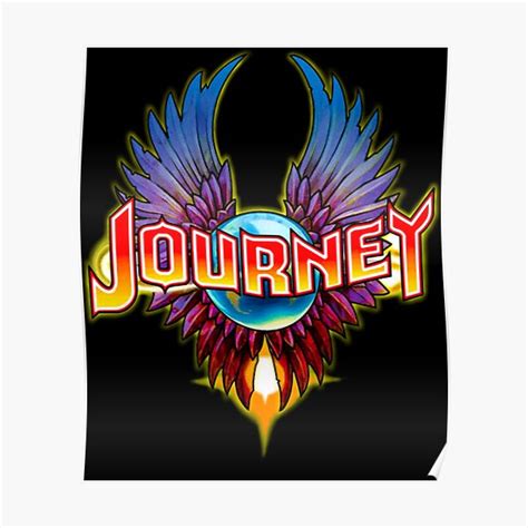 "Logo Rock Band Journey" Poster for Sale by JOSHUONESw | Redbubble