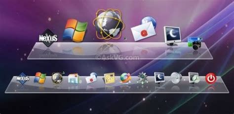 Download WinStep Nexus Dock with Live Icon Reflection and System Tray ...