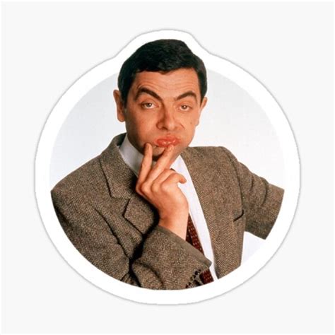 Mr Bean Stickers | Redbubble