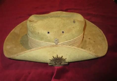 AMAZING VINTAGE Australian Army Uniform Hat £240.76 - PicClick UK