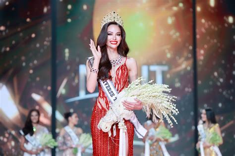 Anna Sueangam-iam crowned Miss Universe Thailand 2022 staged in Bangkok ...