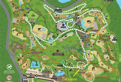 Zoo Map - Taronga Zoo