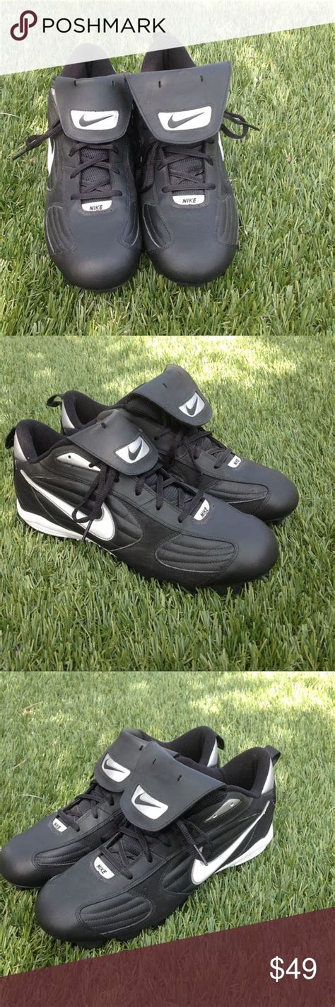 NWOT Mens Nike Baseball/SoftbalL Black Cleats 11 | Nike men, Black nikes, Nike