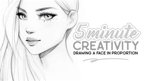 5 Minute Creativity: Drawing a Face in Proportion | Gabrielle Brickey | Skillshare