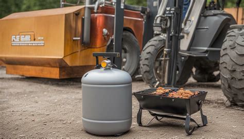 Forklift Propane Tank to Grill Adapter