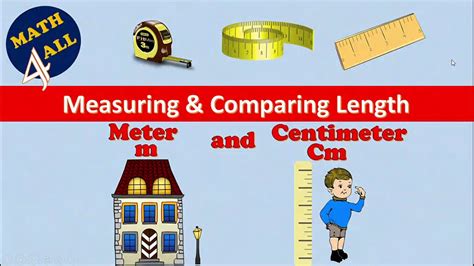 Measuring and Converting Lengths "Centimeters and Meters" - Math 4 all ...