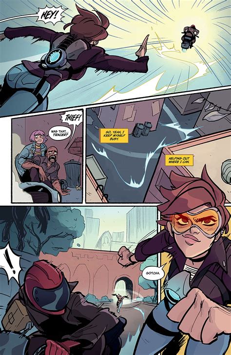 New Overwatch: Tracer-London Calling comics from Dark Horse - YouLoveIt.com