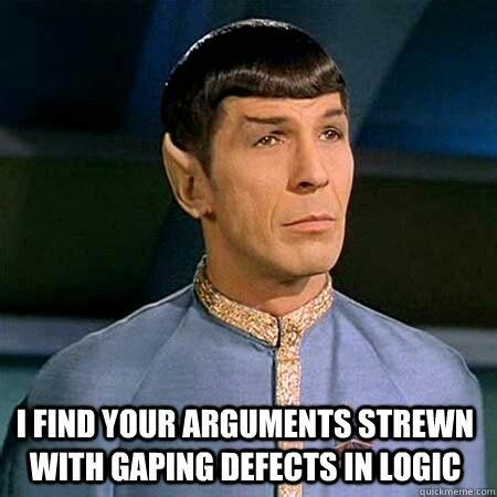 Spock Meme | Star trek funny, Star trek quotes, Star trek images