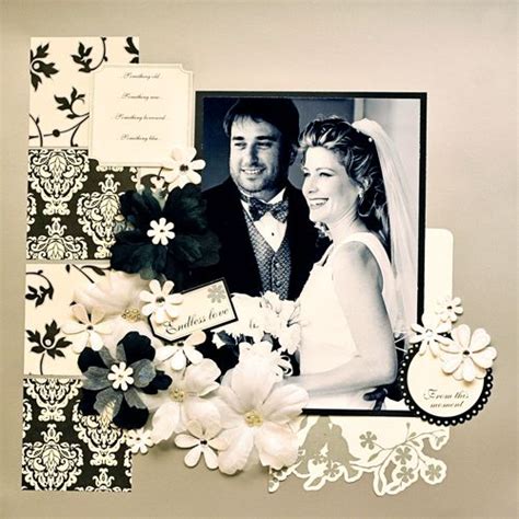 17 Best images about Wedding scrapbook layouts on Pinterest | Bouquet ...