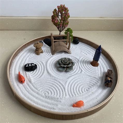 Wholesale Yoga Meditation Mini Zen Sand Garden For Cubicle Decor Zen ...