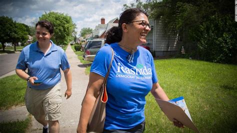 Michigan primary: Rashida Tlaib likely to be first Muslim woman elected to Congress - CNNPolitics