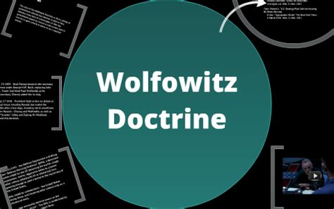 Wolfowitz Doctrine by Dean Pulsford on Prezi