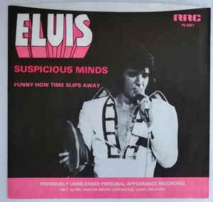 Elvis Presley - Suspicious Minds (Yellow Vinyl, Vinyl) | Discogs