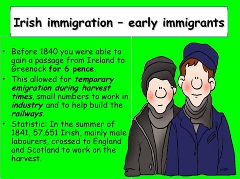 Irish immigration overview