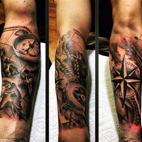 80 Nautical Star Tattoo Designs For Men - Manly Ink Ideas