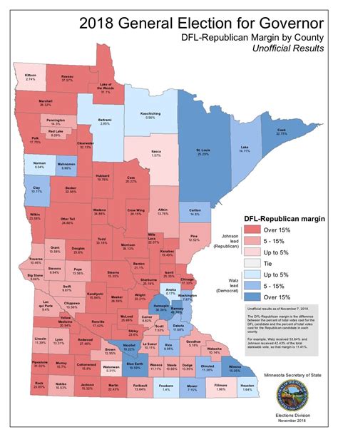 5 Maps That Explain Minnesota's 2018 Elections | Apple Valley, MN Patch