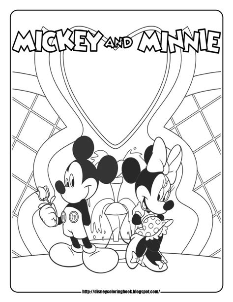 Mickey Mouse Clubhouse Printable Coloring Pages - Printable Word Searches