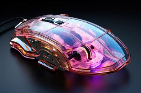 Premium AI Image | Glowing Precision Futuristic Gaming Mouse with ...