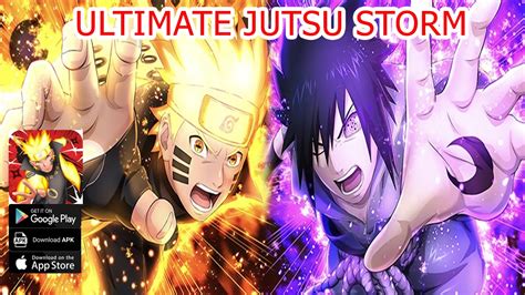 Ultimate Jutsu Storm Gameplay iOS Android APK Download