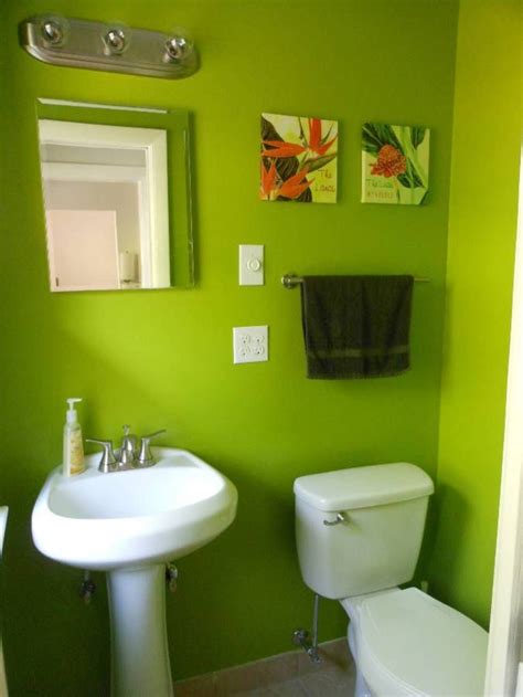 20+ Lime Green Bathroom Designs