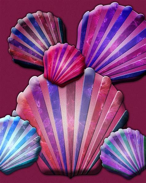 Fractal Shells by Barry Craft | Fractals, Crafts, Cool art